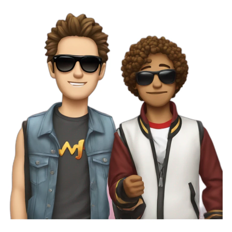 Mcfly and Carlito sticker
