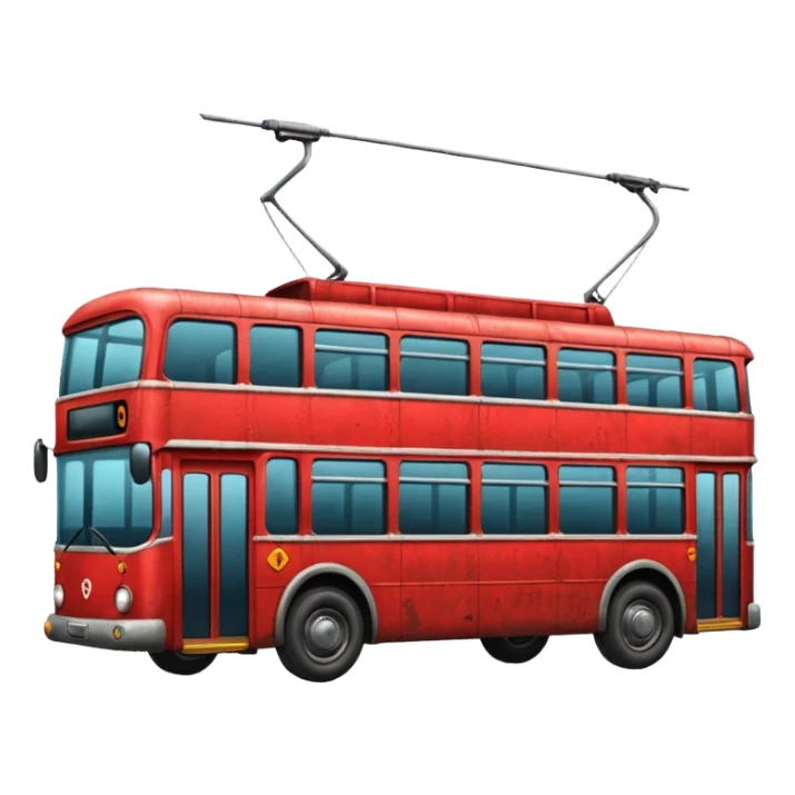 trolleybus sticker