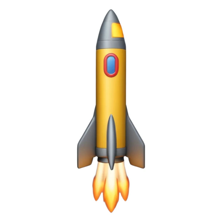 ballistic missile emoji sticker