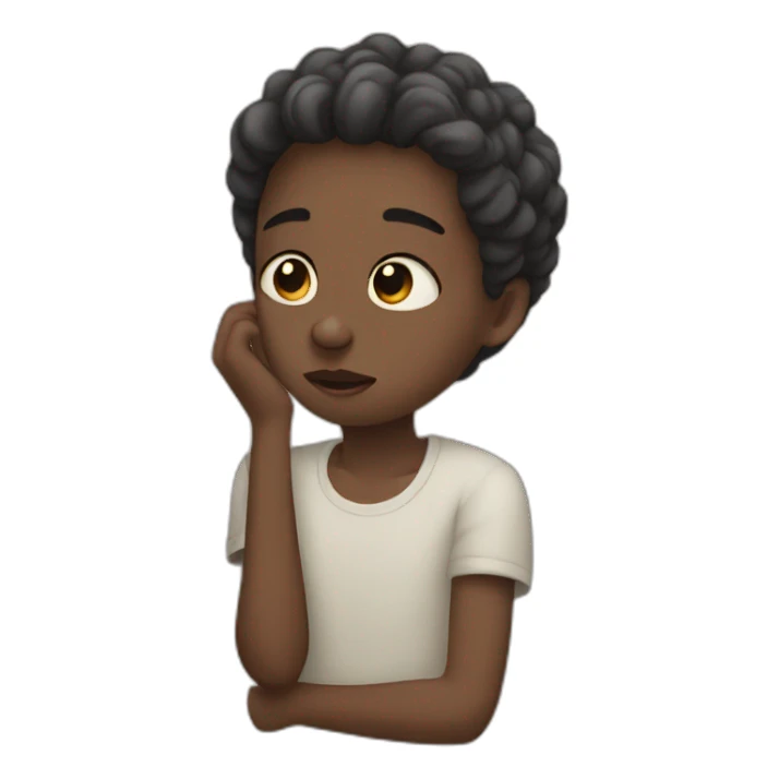 Triste amour sticker