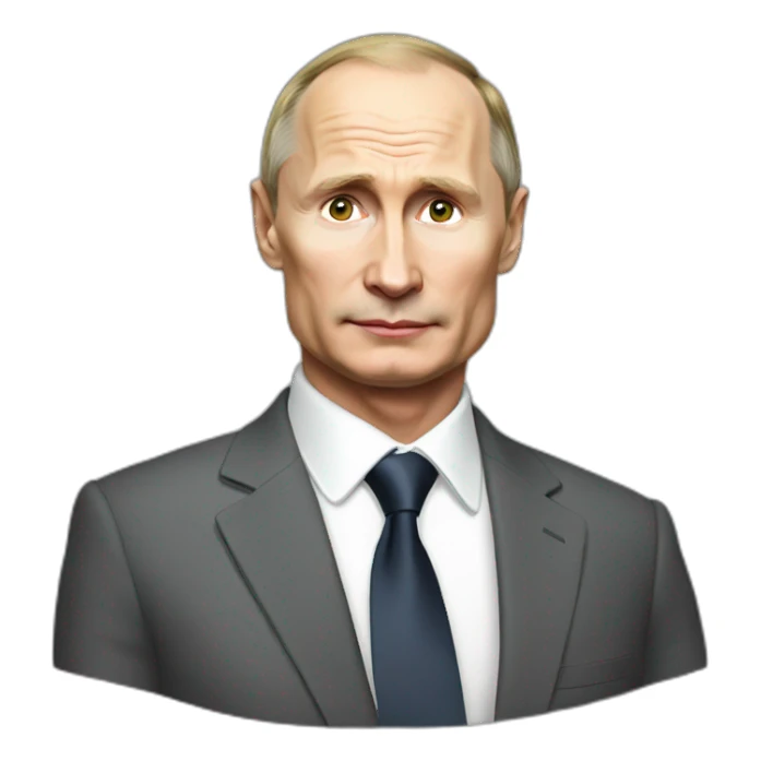 putin's lookalike sticker