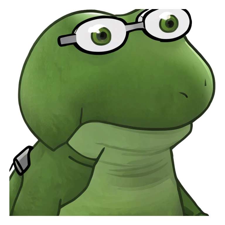 A gremlin riding an alligator  sticker