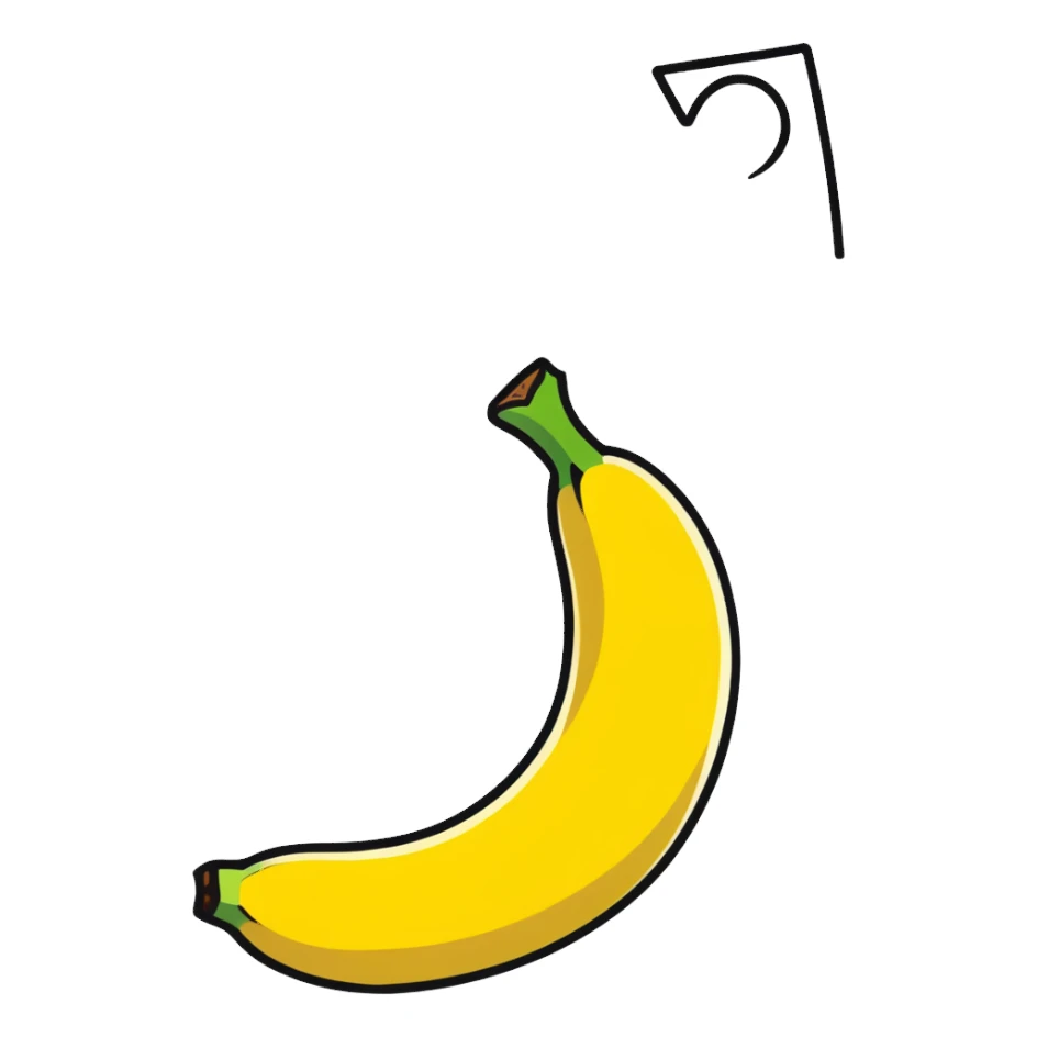 banana sticker