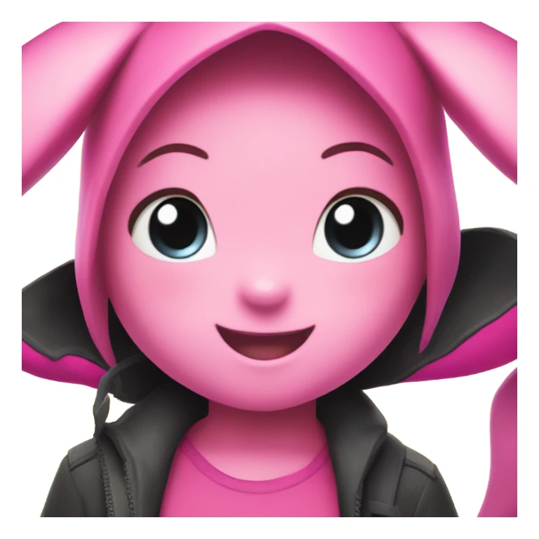 Pink pikachu sticker