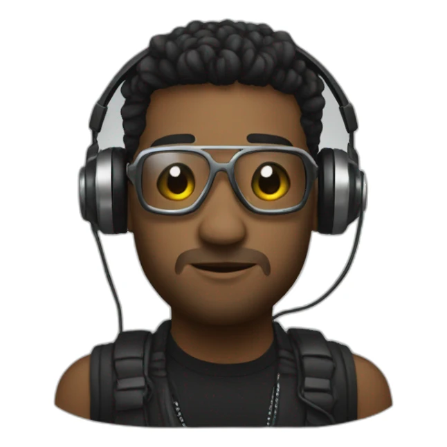 dj with mursmalo sticker