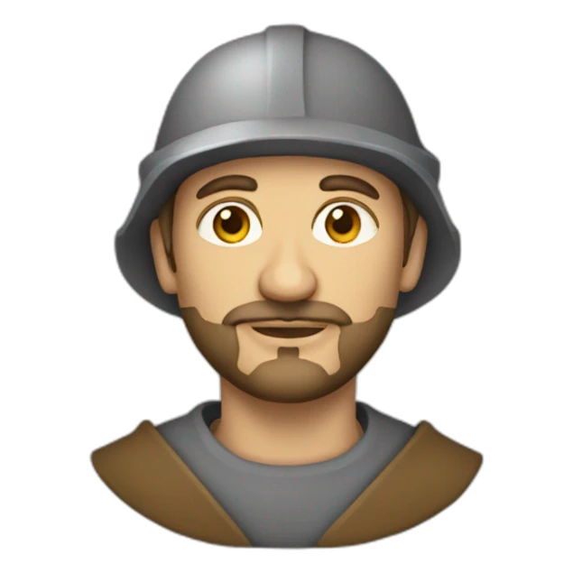 medieval architect sticker