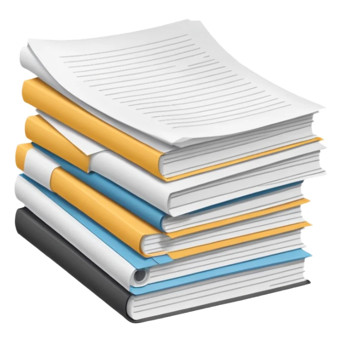 Papers love  sticker