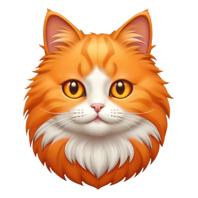 playful cat sticker