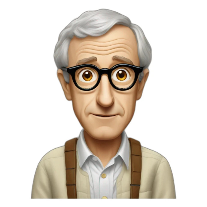 Woody Allen sticker