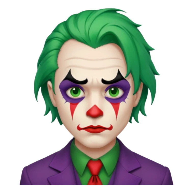 Sad JOker sticker