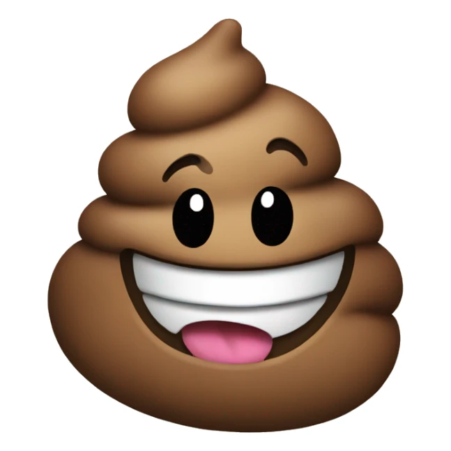 happy poop sticker