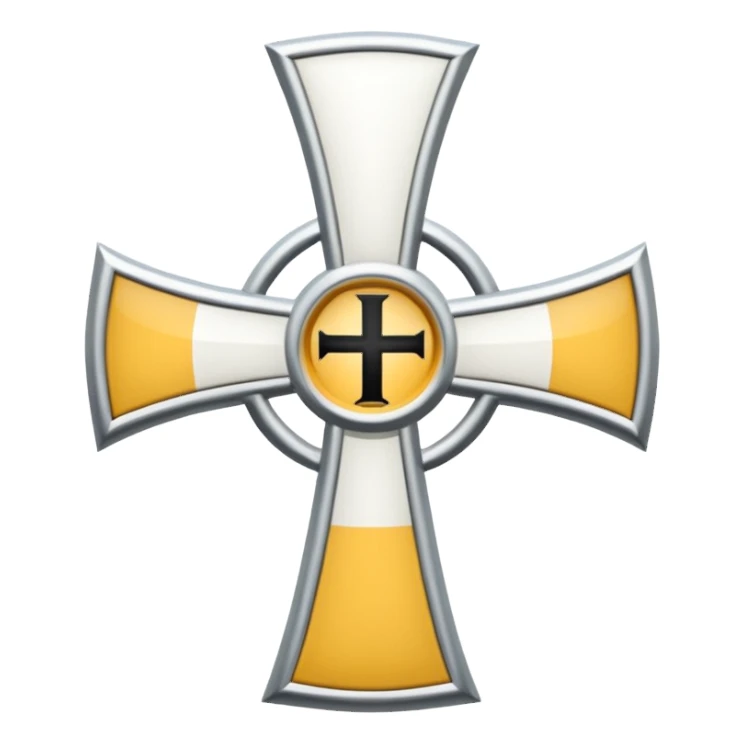 Teutonic Order cross sticker