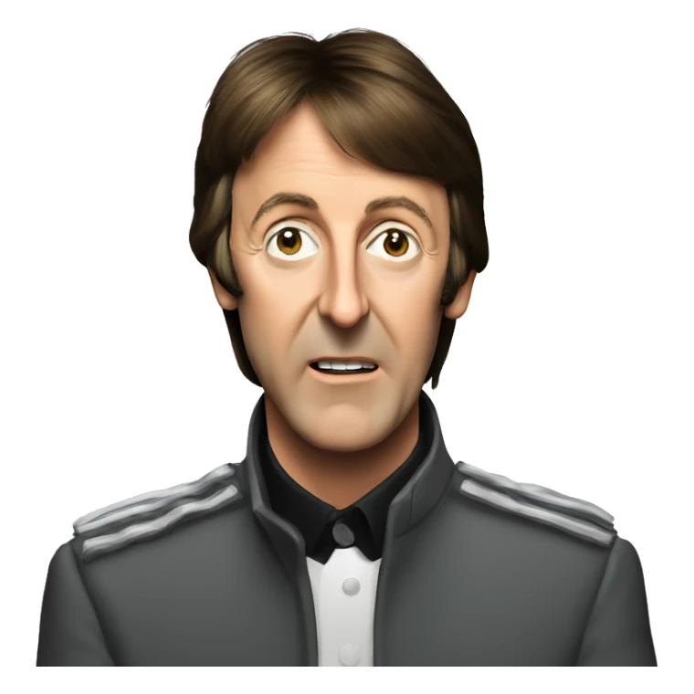 Paul McCartney Beatle sticker