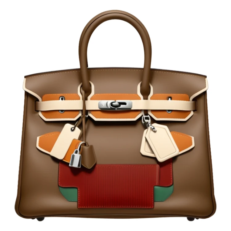 hermes birkin taupe bag sticker