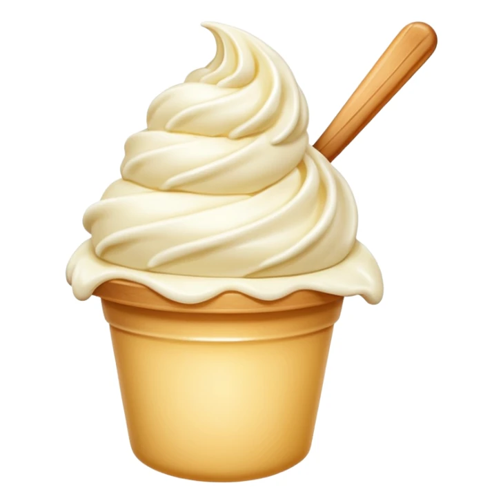 vanilla gelato sticker