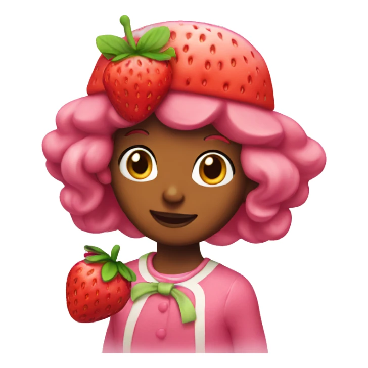 strawberry shortcake  sticker