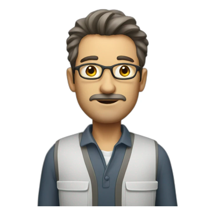 architect man sticker