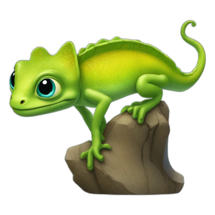 pascal-camaleon-enredados-disney sticker