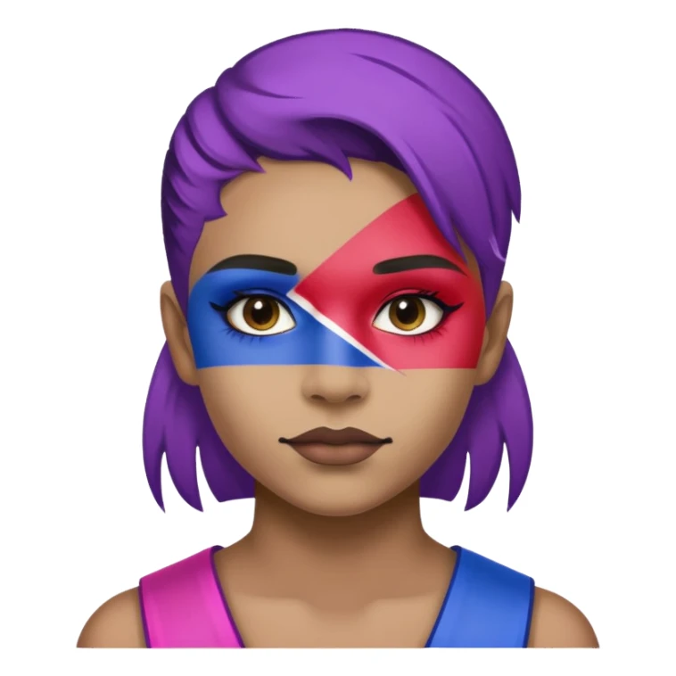 Bandera bisexual sticker