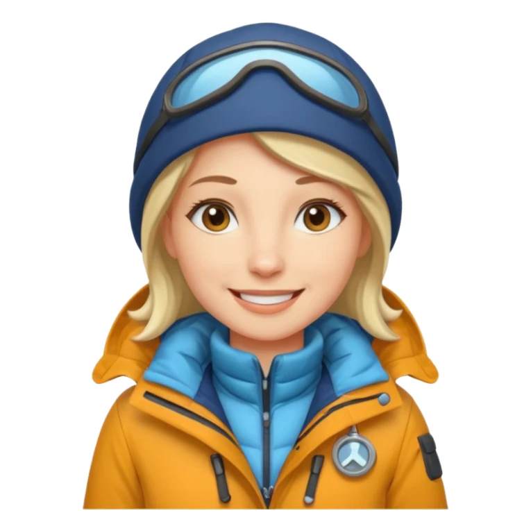 FEMALE GLACIOLOGIST sticker