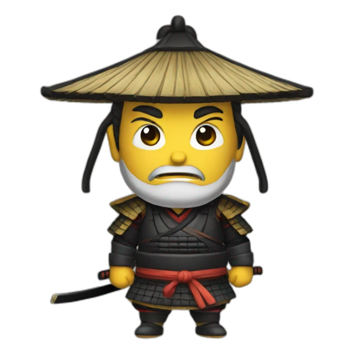 old-samurai sticker