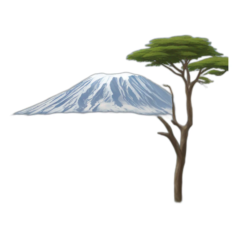 Mount kilimanjaro sticker