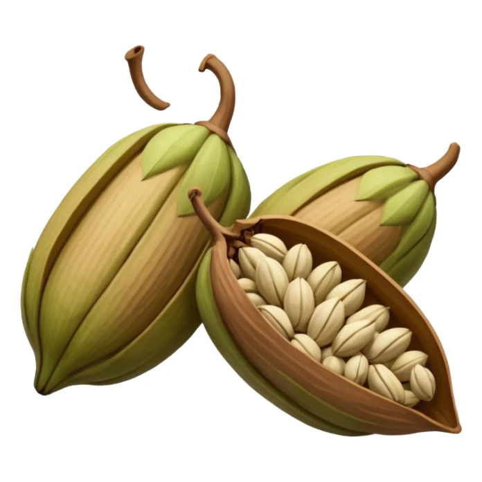 Cardamom original hyperrealistic  show no  zero lines on it sticker