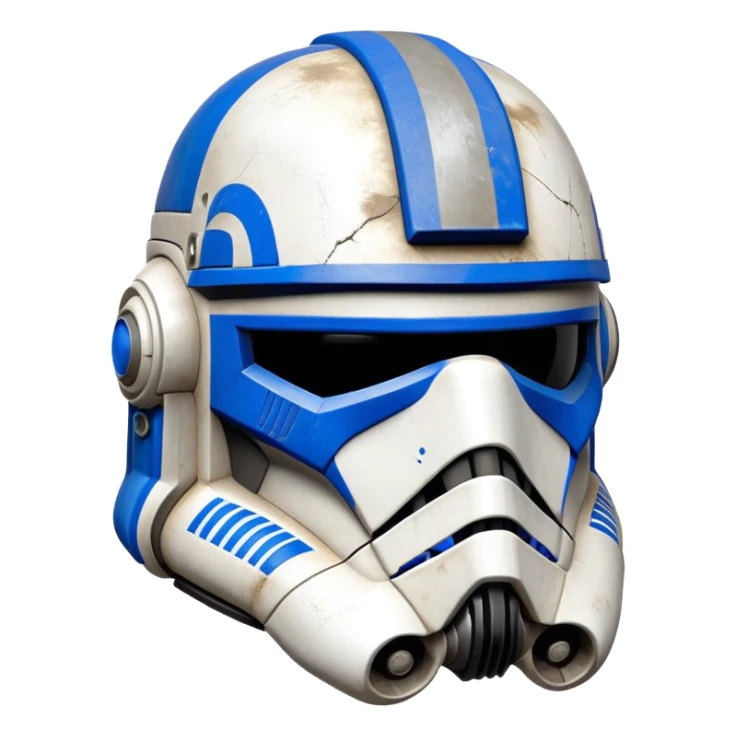 Star Wars captain Rex helmet sticker