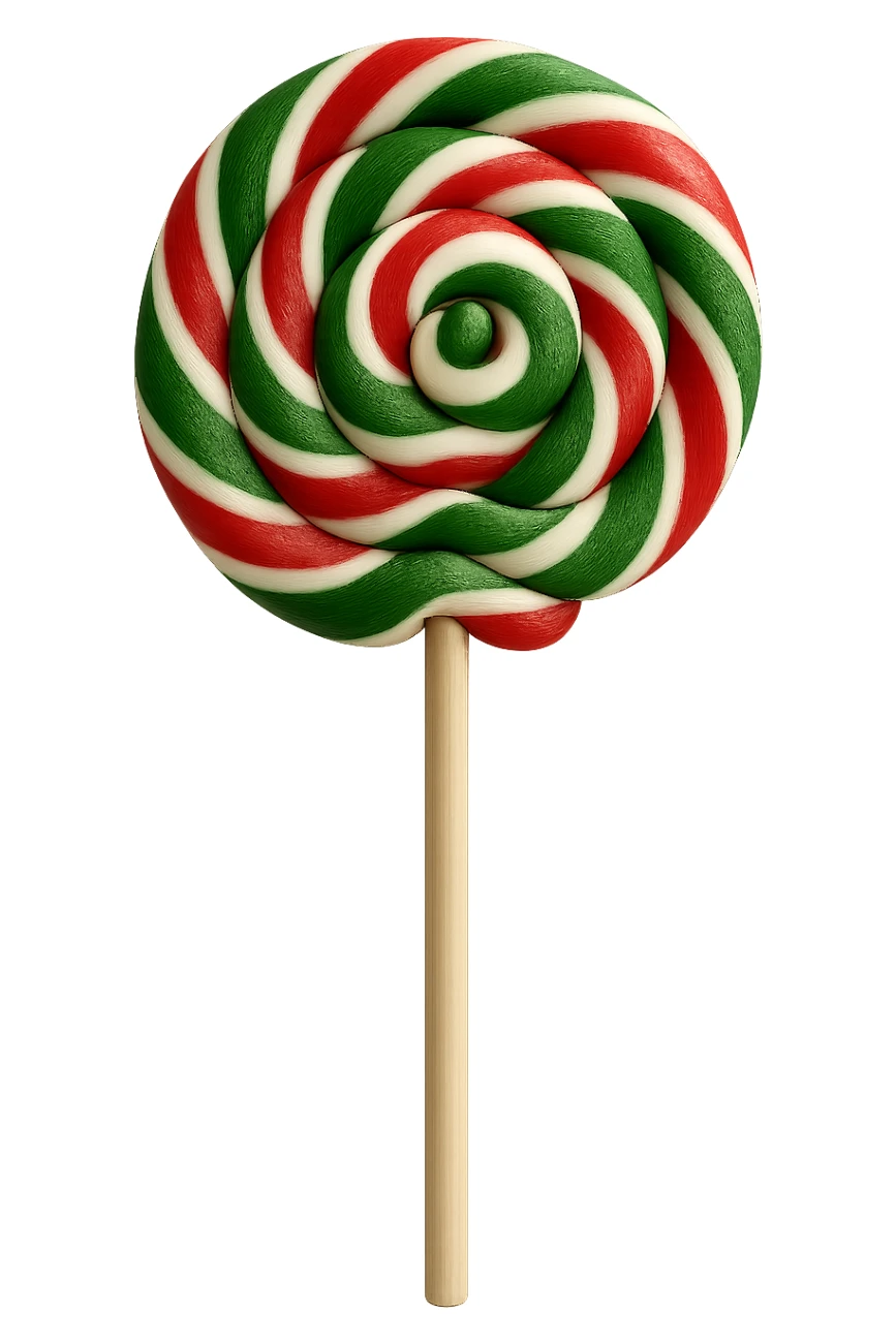 christmas lollipop   , remove background sticker