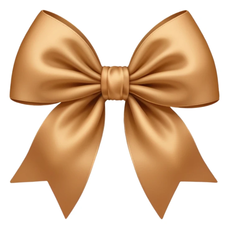 moño cafe claro sticker