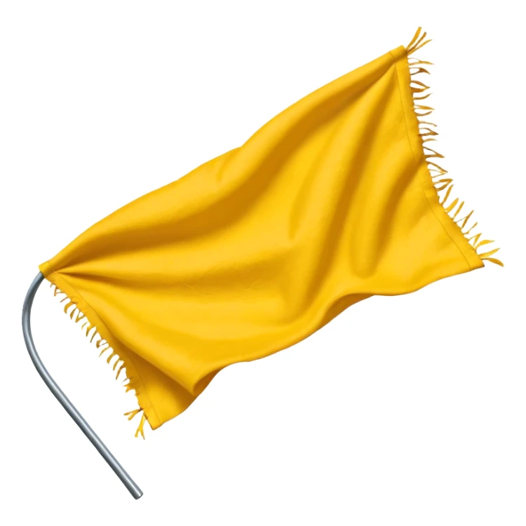 Small NFL penalty flag sticker