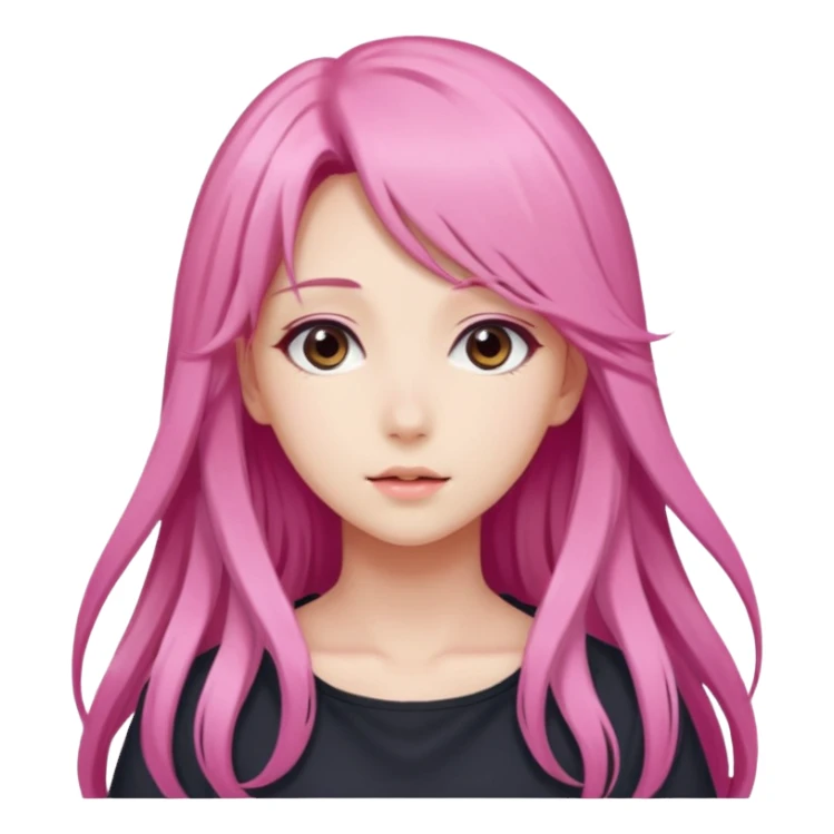 beautiful gorgeous anime lady-with- sticker