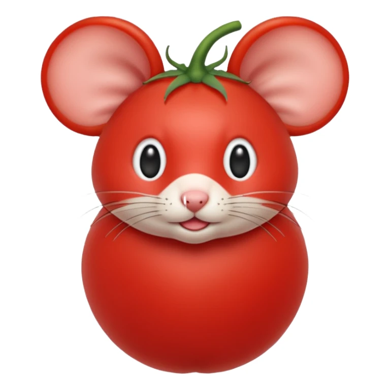 tomato mouse sticker