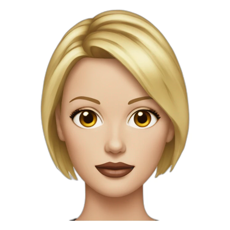 charlize theron ultra realistic sticker