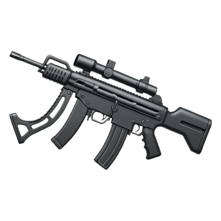 assault rifle sticker
