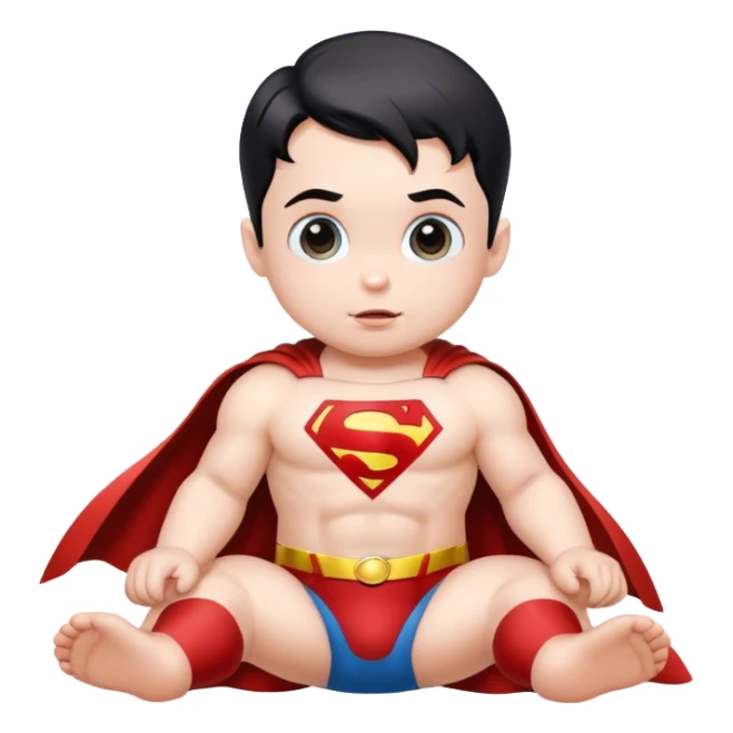 Baby Superman sticker