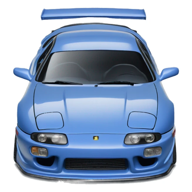 Supra mk4 blue  sticker