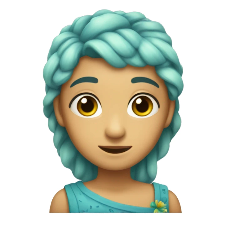 una mariposa acuatica sticker