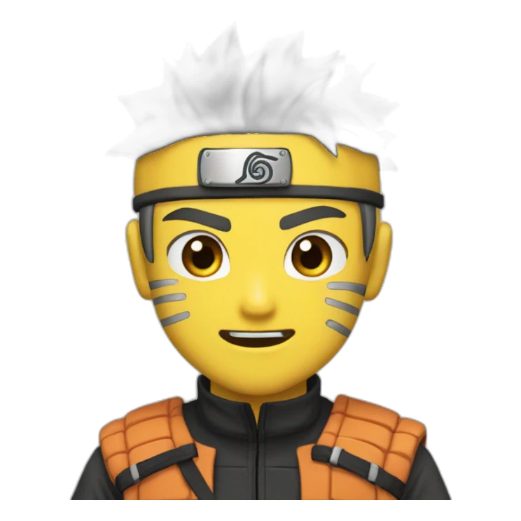 Naruto qui floce sticker