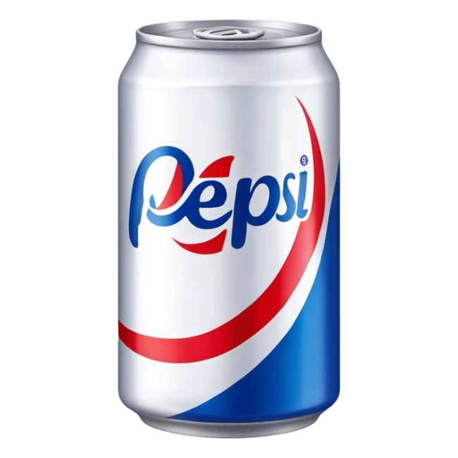 diet pepsi can sticker