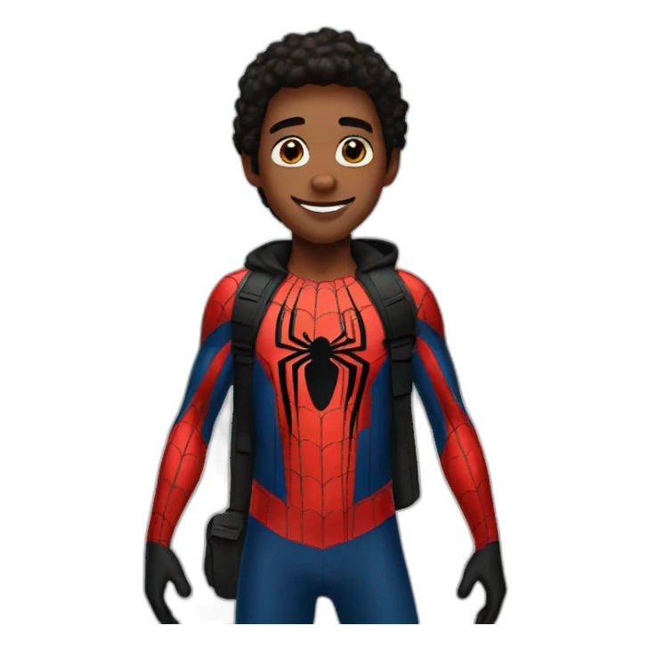 Miles Morales Spiderman sticker