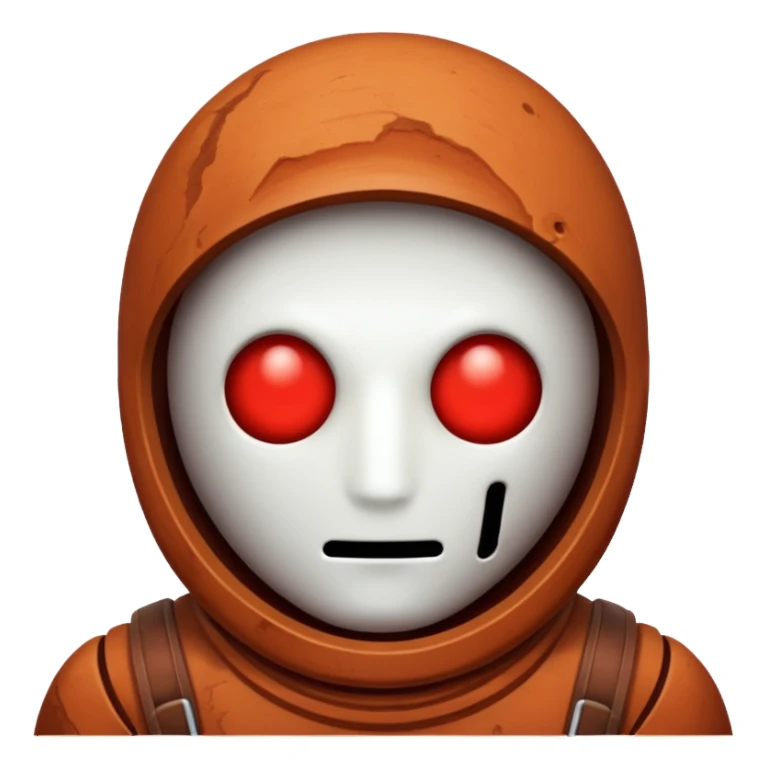 Mars with no face  sticker