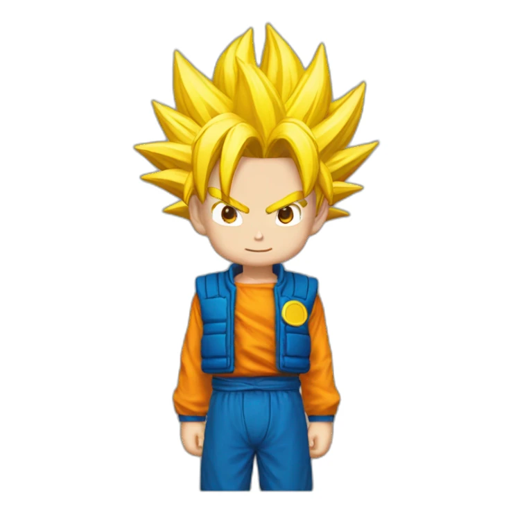 Vegeto super sayen 3 sticker