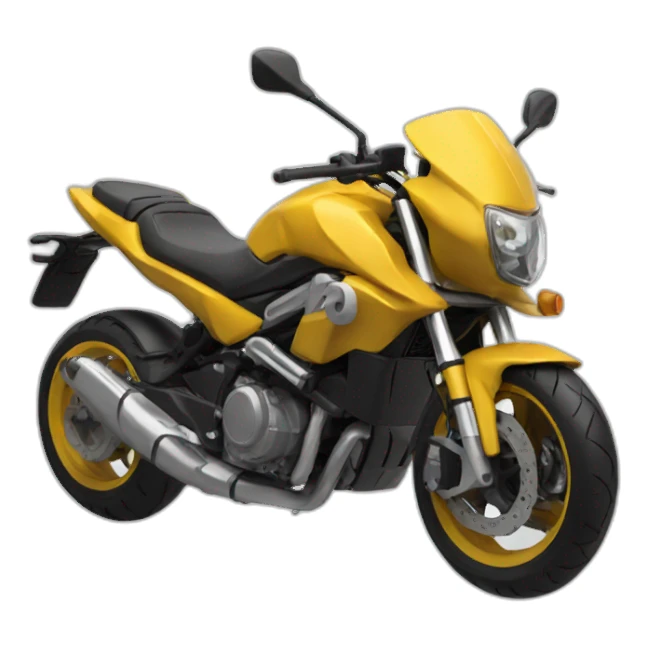 Moto star bolt sticker