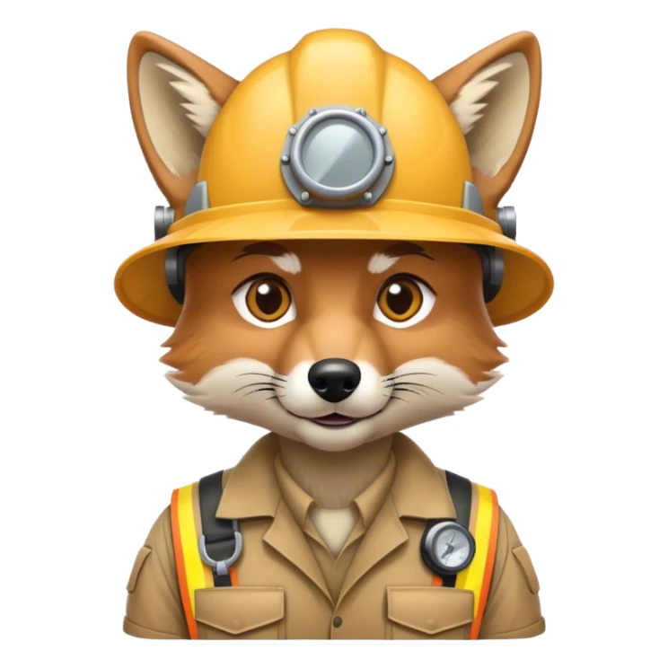 Coyote engineer sticker
