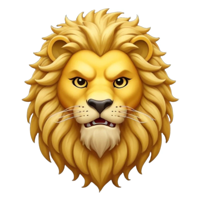 Viking lion sticker
