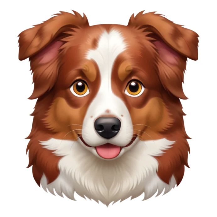Australien Shepard  Red merle sticker
