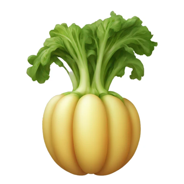 a bit taken from a vegetable sticker