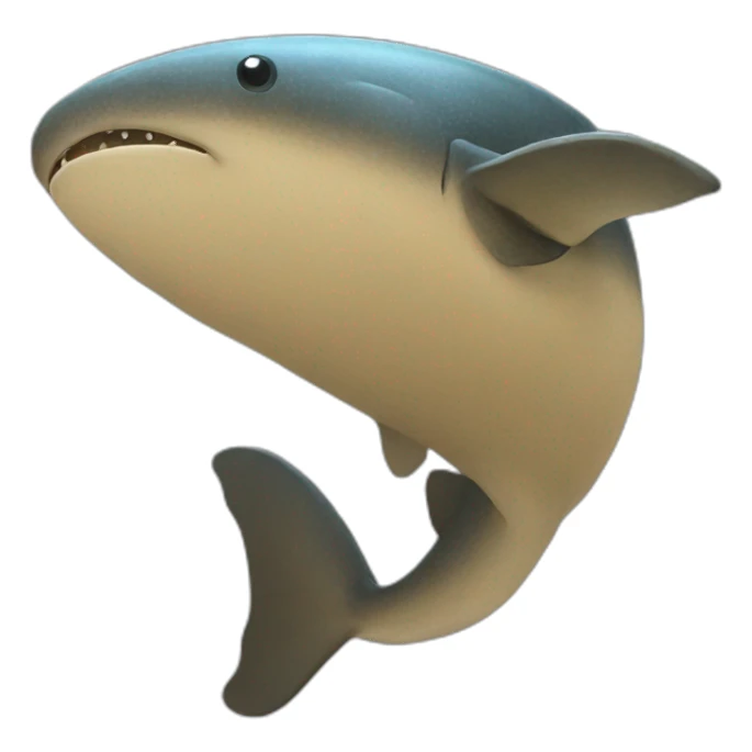 Baleia na praia sticker