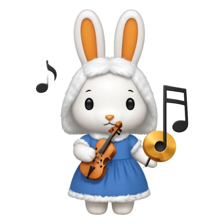 Miffy+music sticker